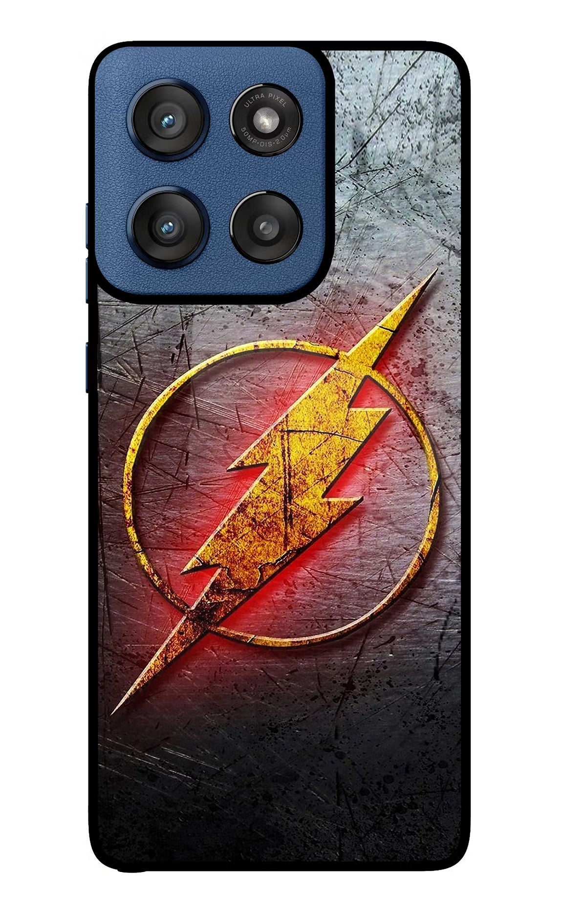 Flash Moto Edge 60 Stylus Glass Case Back Cover by Casekaro