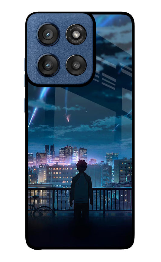 Anime Moto Edge 60 Stylus Glass Case