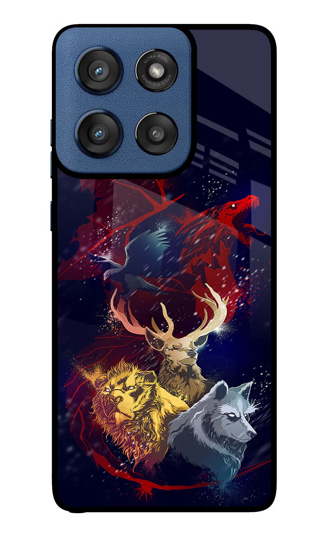 Game Of Thrones Moto Edge 60 Stylus Glass Case