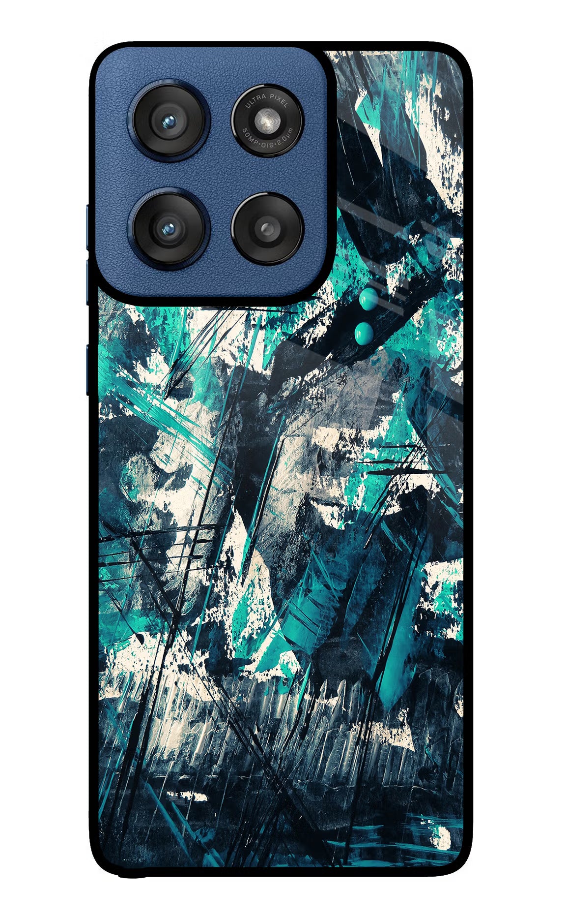 Artwork Moto Edge 60 Stylus Glass Case Back Cover by Casekaro
