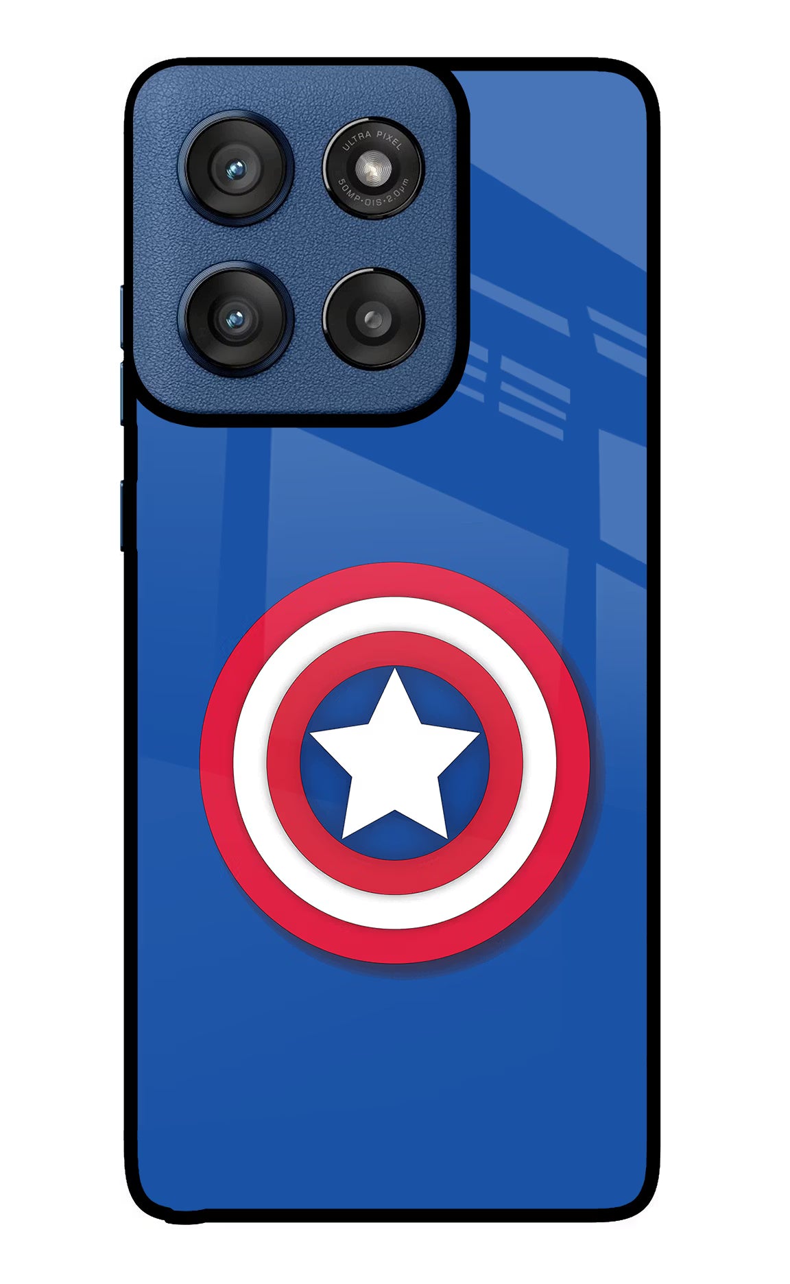 Shield Moto Edge 60 Stylus Glass Case Back Cover by Casekaro