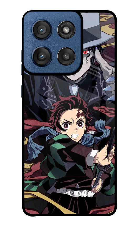 Demon Slayer Moto Edge 60 Stylus Glass Case