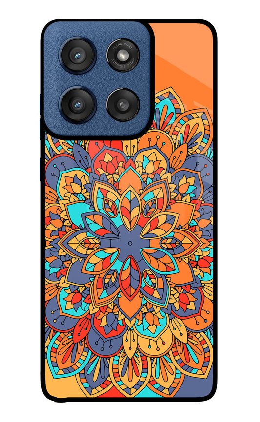 Color Mandala Moto Edge 60 Stylus Glass Case