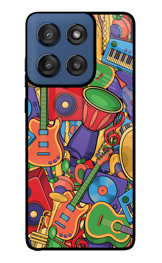 Music Instrument Doodle Moto Edge 60 Stylus Glass Case
