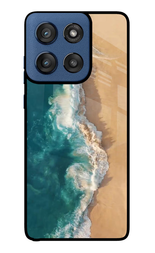 Ocean Beach Moto Edge 60 Stylus Glass Case