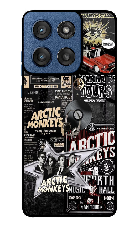 Arctic Monkeys Moto Edge 60 Stylus Glass Case