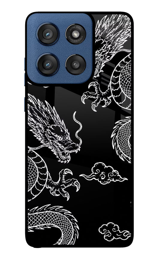 Twin Dragons Moto Edge 60 Stylus Glass Case