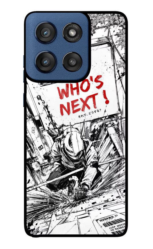 Who's Next Moto Edge 60 Stylus Glass Case