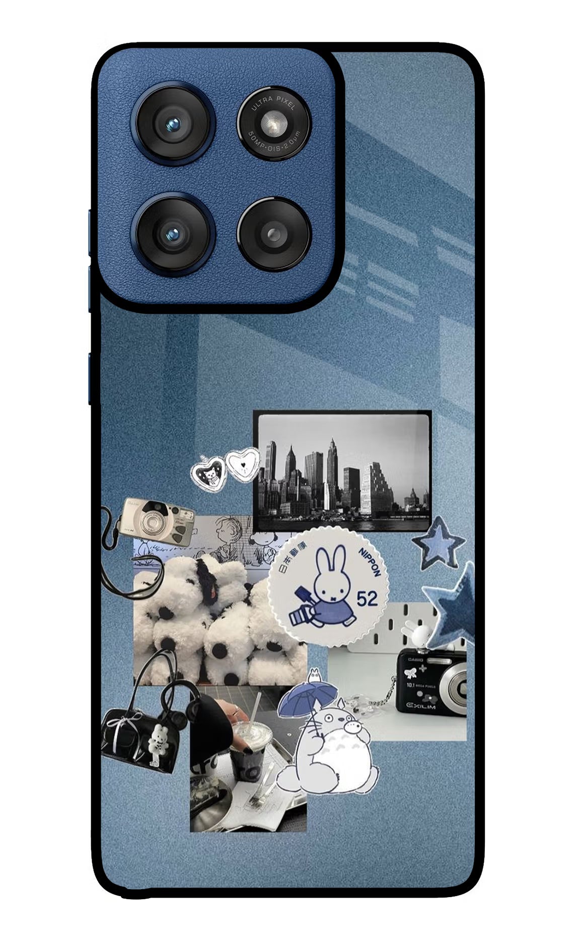Miffy Moto Edge 60 Stylus Glass Case