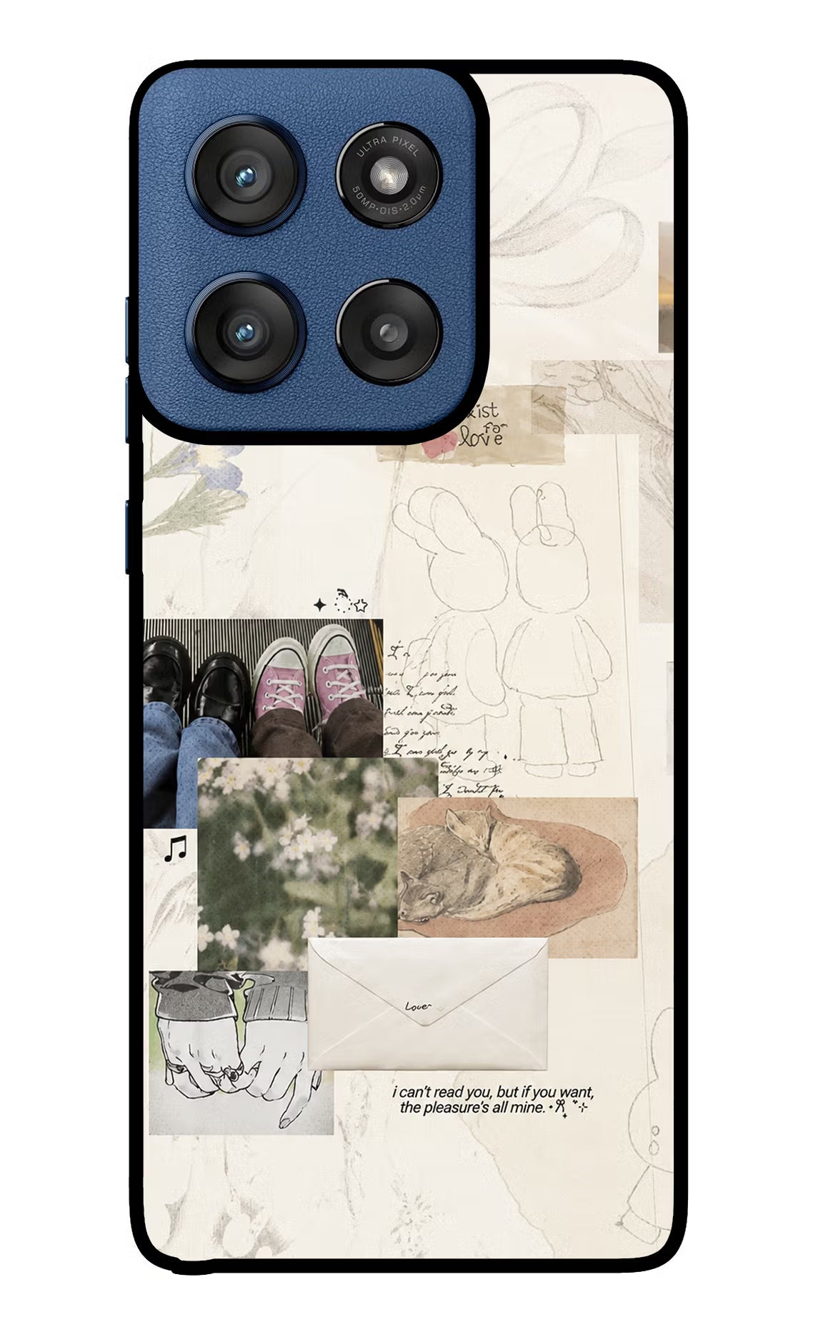 Soft Aesthetic Moto Edge 60 Stylus Glass Case