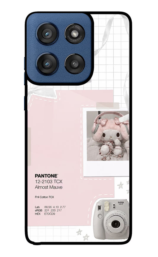 Pantone Asthetic Moto Edge 60 Stylus Glass Case