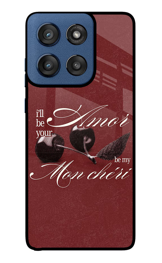 Velvet Cherry Moto Edge 60 Stylus Glass Case
