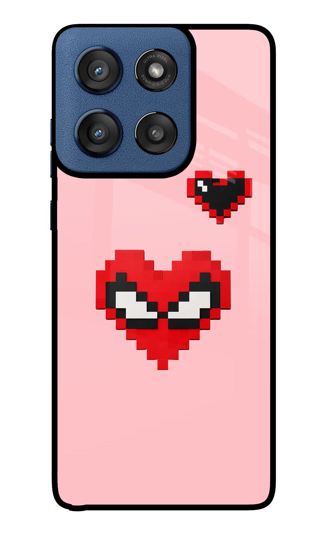 Gwen Heart Moto Edge 60 Stylus Glass Case