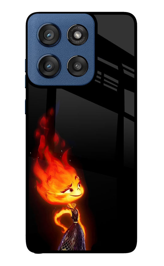 Ember Flame Moto Edge 60 Stylus Glass Case