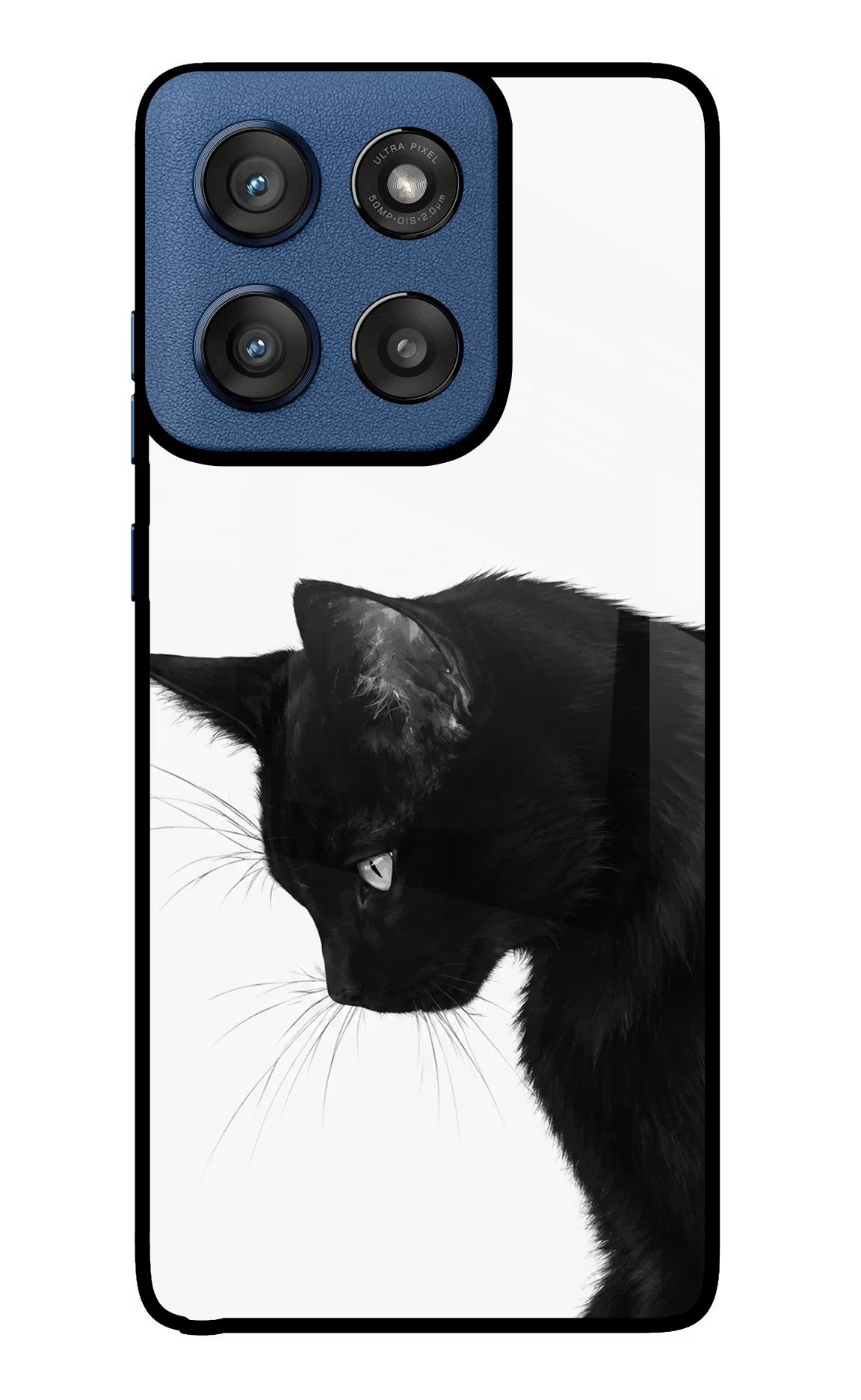 Shadow Gaze Moto Edge 60 Stylus Glass Case