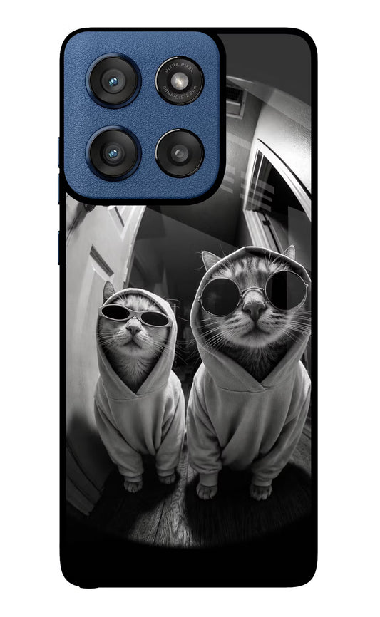 Hood Cats Moto Edge 60 Stylus Glass Case