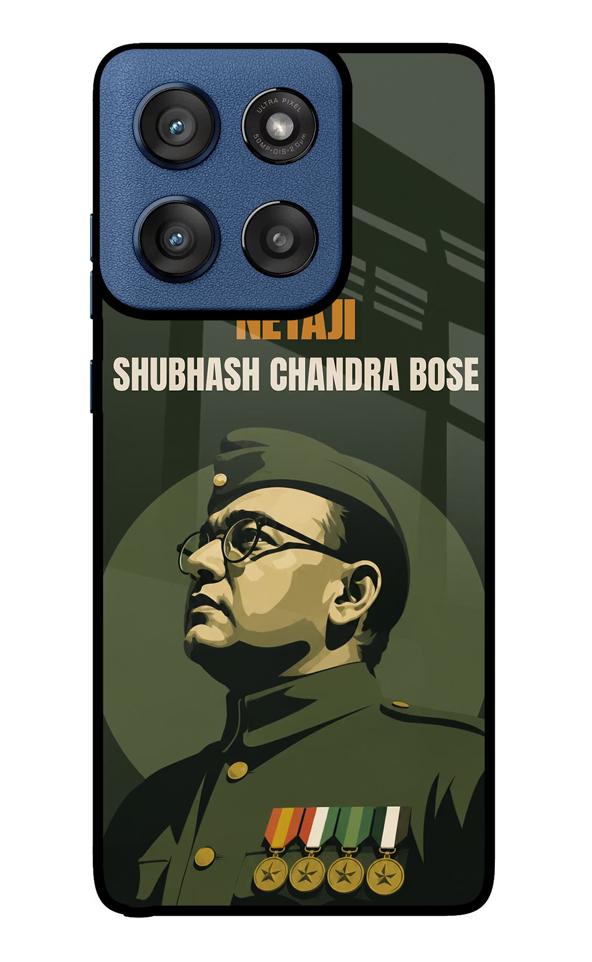 Netaji Legacy Moto Edge 60 Stylus Glass Case