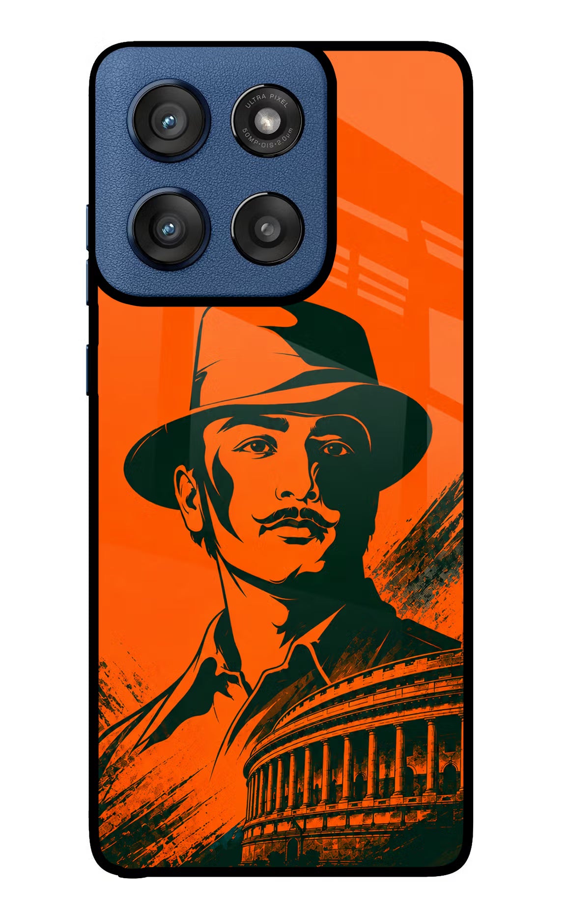 Bhagat Singh Legacy Moto Edge 60 Stylus Glass Case