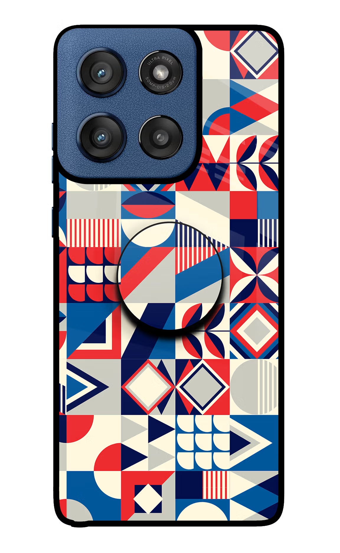 Colorful Pattern Moto Edge 60 Stylus Pop Case by Casekaro