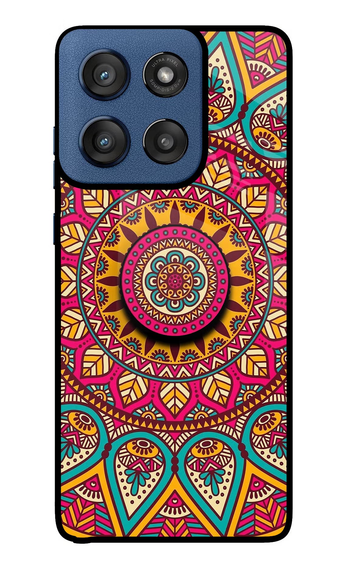 Mandala Moto Edge 60 Stylus Pop Case by Casekaro
