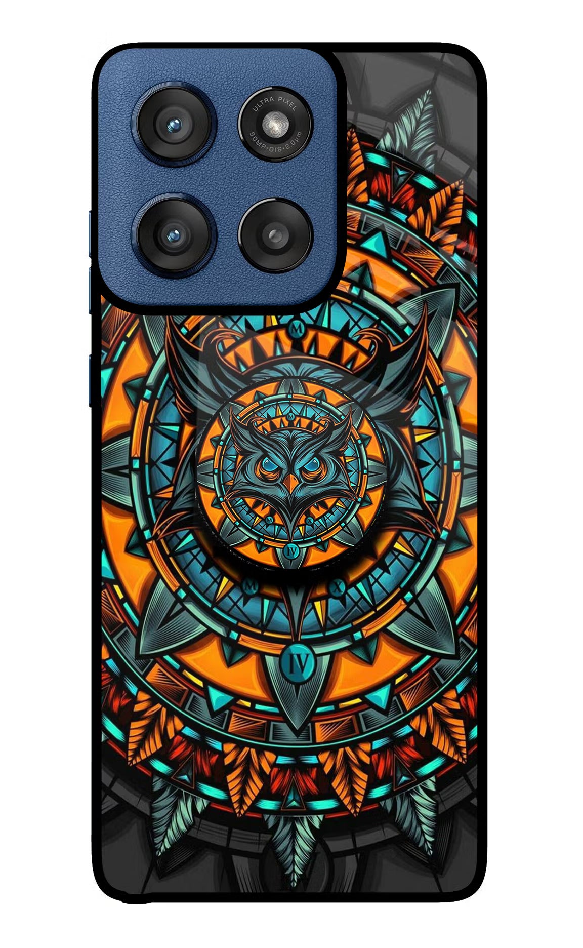 Angry Owl Moto Edge 60 Stylus Pop Case by Casekaro