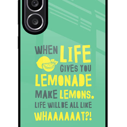 Quote Samsung M56 5G Glass Case
