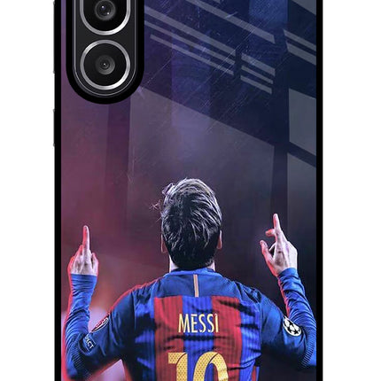 Messi Samsung M56 5G Glass Case