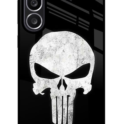 Punisher Skull Samsung M56 5G Glass Case