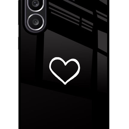 Heart Samsung M56 5G Glass Case