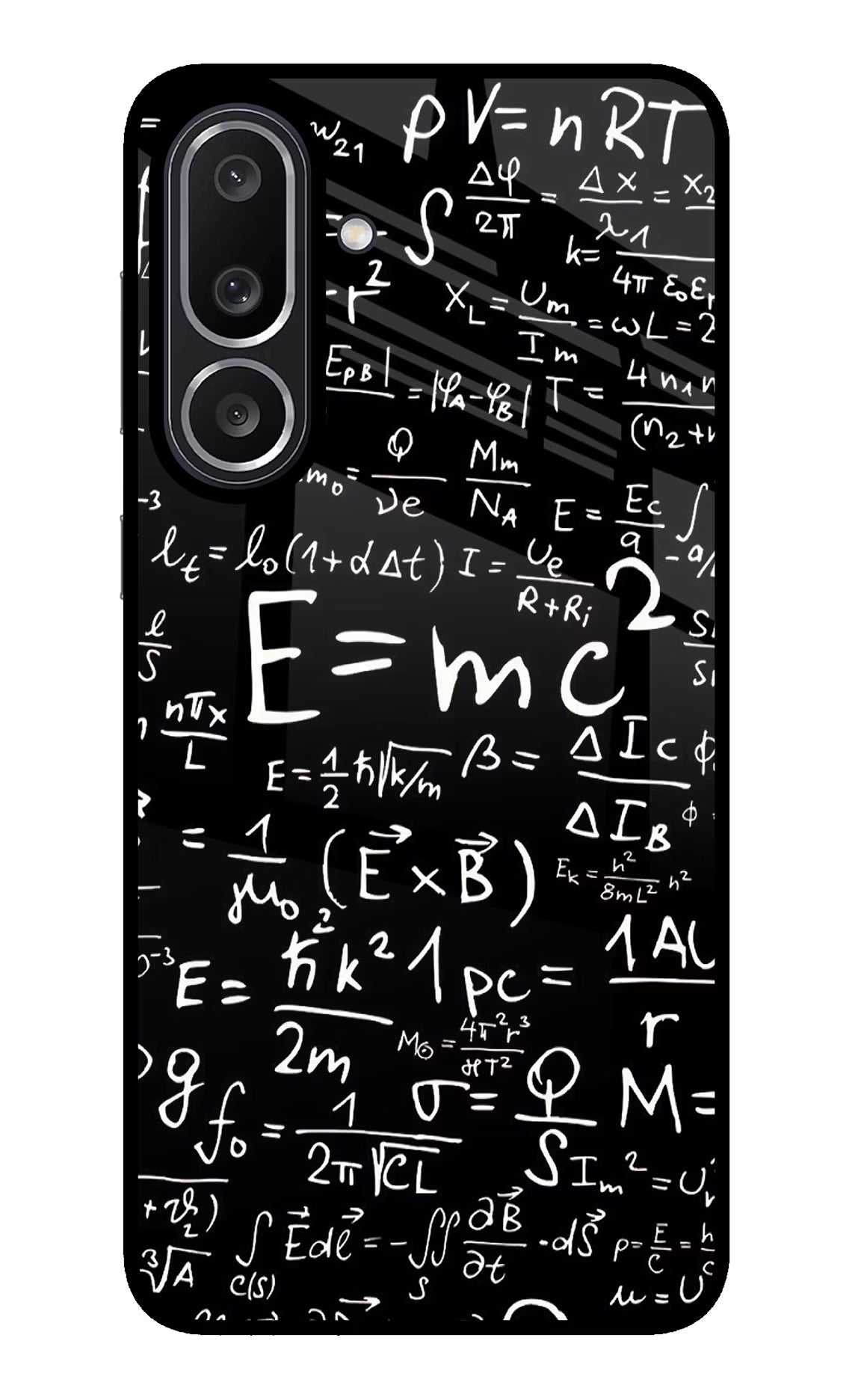 Physics Formula Samsung M56 5G Glass Case Back Cover by Casekaro