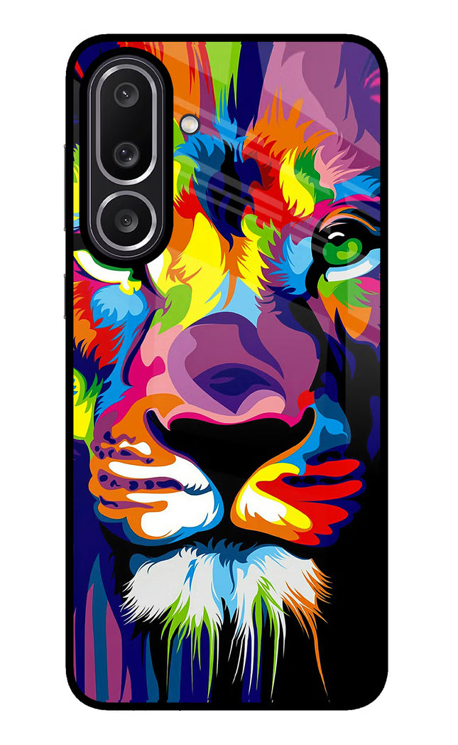 Lion Samsung M56 5G Glass Case