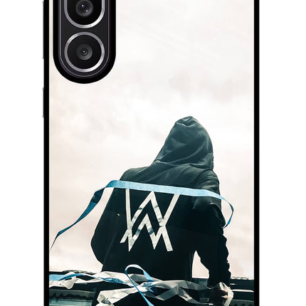 Alan Walker Samsung M56 5G Glass Case