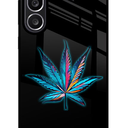 Weed Samsung M56 5G Glass Case