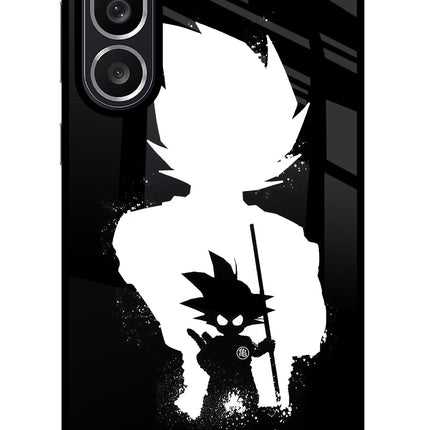 Goku Shadow Samsung M56 5G Glass Case