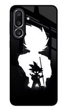 Goku Shadow Samsung M56 5G Glass Case