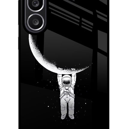 Moon Space Samsung M56 5G Glass Case