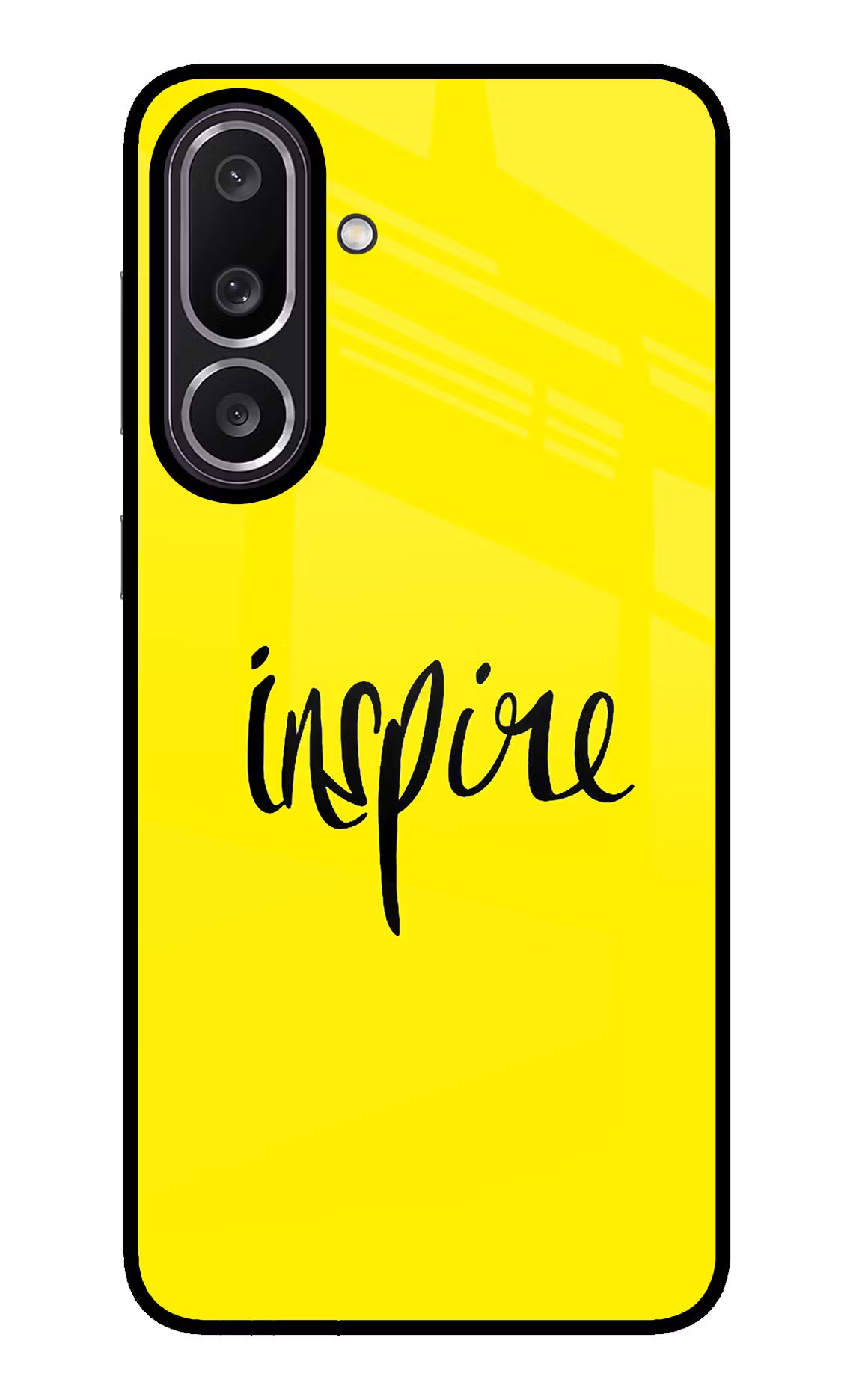 Inspire Samsung M56 5G Glass Case Back Cover by Casekaro
