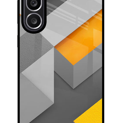 Abstract Samsung M56 5G Glass Case