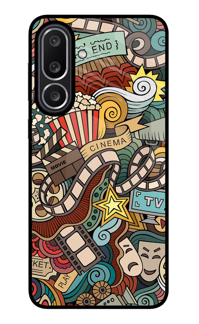 Cinema Abstract Samsung M56 5G Glass Case