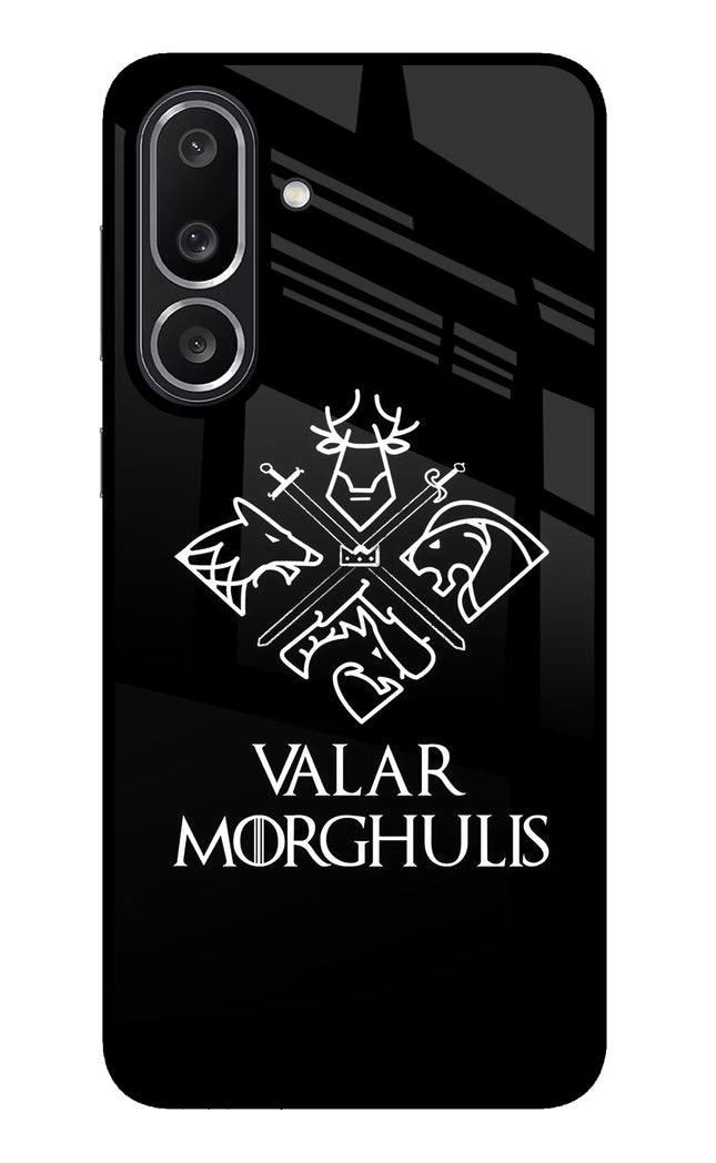 Valar Morghulis | Game Of Thrones Samsung M56 5G Glass Case Back Cover by Casekaro
