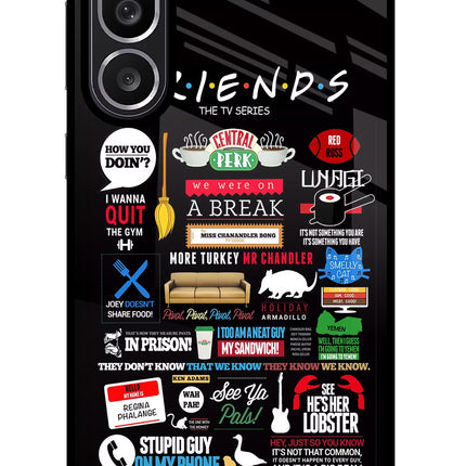 FRIENDS Samsung M56 5G Glass Case