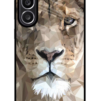 Lion Art Samsung M56 5G Glass Case