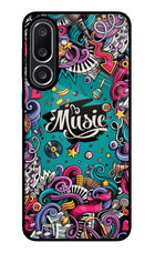 Music Graffiti Samsung M56 5G Glass Case