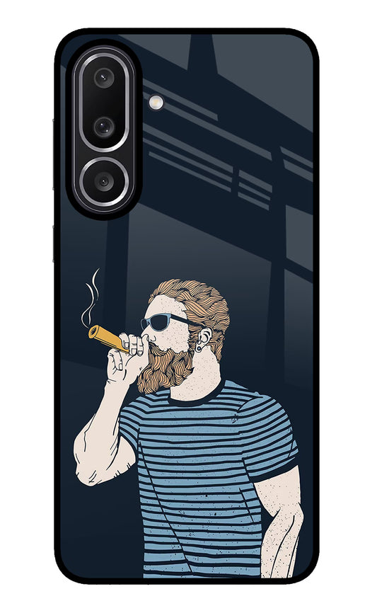 Smoking Samsung M56 5G Glass Case