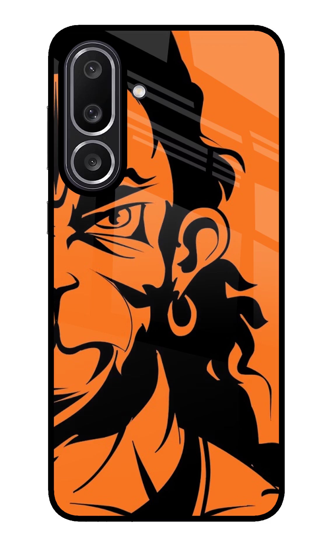 Hanuman Samsung M56 5G Glass Case Back Cover by Casekaro