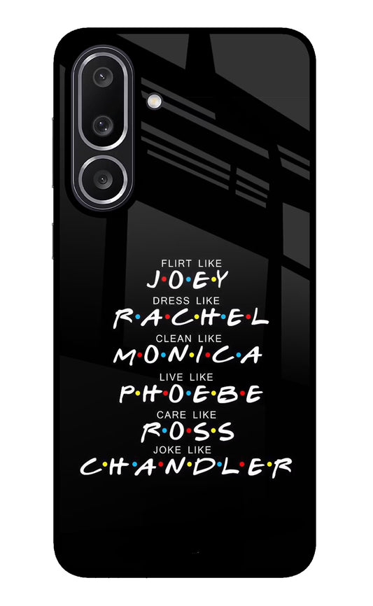 FRIENDS Character Samsung M56 5G Glass Case