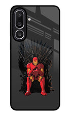 Ironman Throne Samsung M56 5G Glass Case