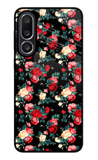 Rose Pattern Samsung M56 5G Glass Case