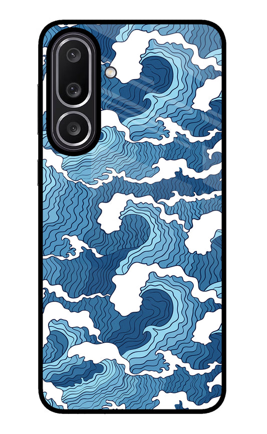 Blue Waves Samsung M56 5G Glass Case