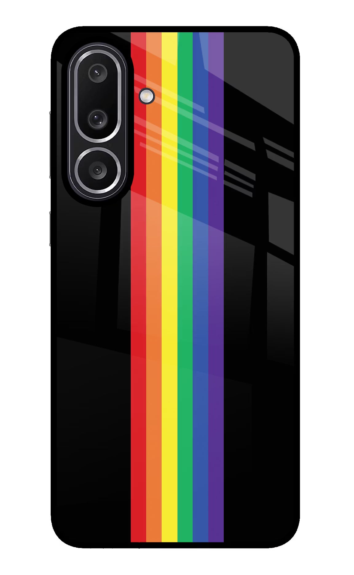 Pride Samsung M56 5G Glass Case Back Cover by Casekaro
